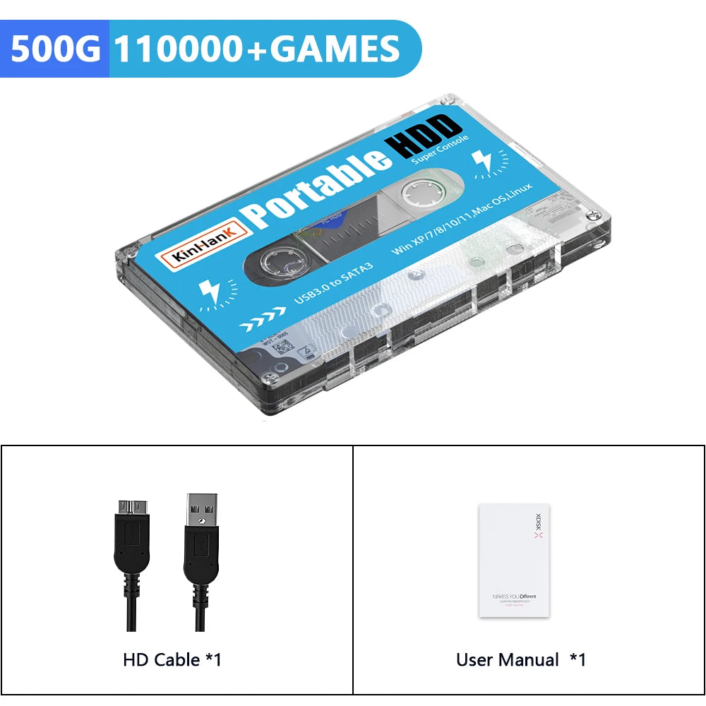 KINHANK Super Console 500G Gaming