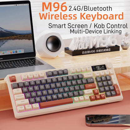 M96 Teclado para jogos sem fio Bluetooth