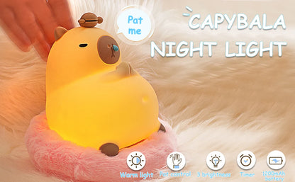 Luminária Noturna de Capivara